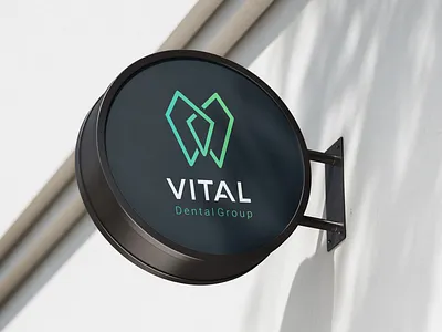 Vital | brand identity branding color dental dental logo dentist design graphic illustration iran logo logotype tehran ui v v logo vital vital logo