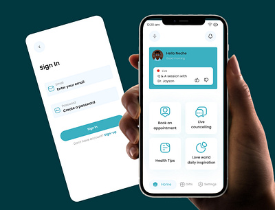 Medical Booking app app design inspiration medical ui ux