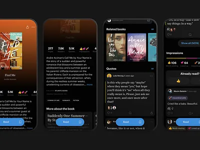 Book Page book page counters description product page quotes raiting reading app reviews ugc