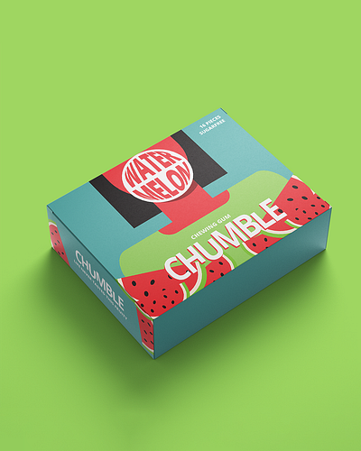 CHUMBLE | Illustrative Chewing Gum Brand bran design brand identity branding chewing gum chwing gum brand design diseño de marca graphic design gum identidad visual illustration logo