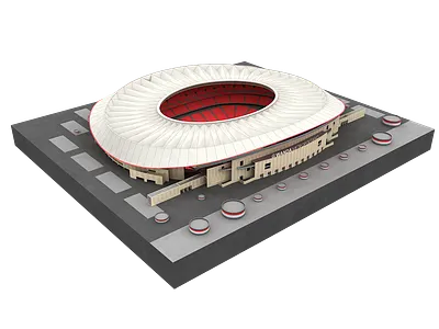 Wanda Metropolitano Stadium Spain aerial view architecture building city cityscape design football landmark qatar22 spain spanish sport wanda metropolitano wanda stadium worldcup22