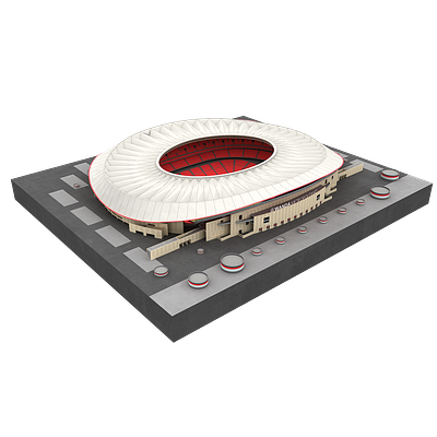 Wanda Metropolitano Stadium Spain aerial view architecture building city cityscape design football landmark qatar22 spain spanish sport wanda metropolitano wanda stadium worldcup22