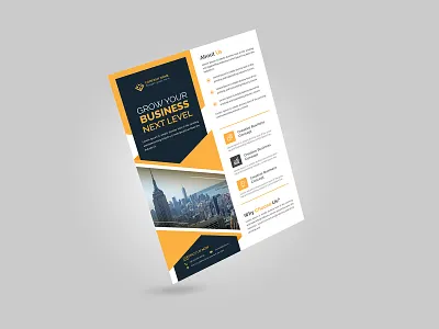 Modern Corporate Flyer Template multipurpose