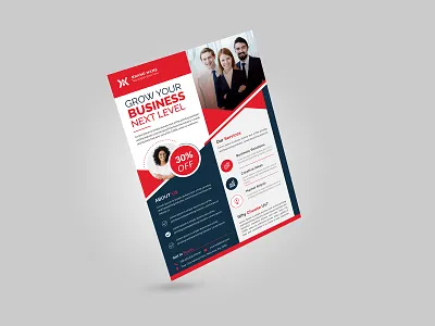 Modern Corporate Flyer Template marketing