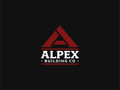 Alpex Building logo brand design branding design graphic design identity logo logo design vector