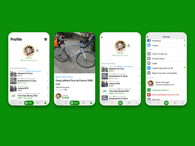 Sprocket iOS 🌈 PFP Subscription Rings animation avatar bicycle bike design foundation ios pfp profile profile picture promoted rainbow ring sprocket subscribe subscribed subscriber subscription ui