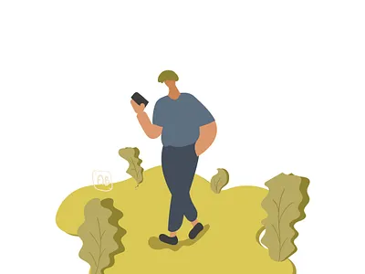 Walk bali branding design fashion graphic illustration sale vector