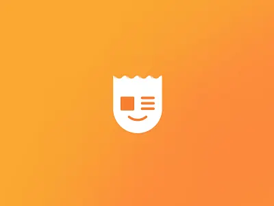 Fun News App Icon Concept app icon app icon sale app logo blog blog logo fun icon fun logo gradient logo logo design logo for sale mobile icon news news app newspaper vector