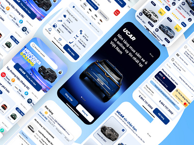 Car E-Commerce App - UCAR car car ecommerce case study ecommerce mobile app ui ui ux design ux