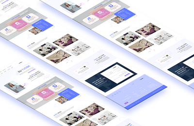 Dental Landing page design home page landing page logo typography ui ux