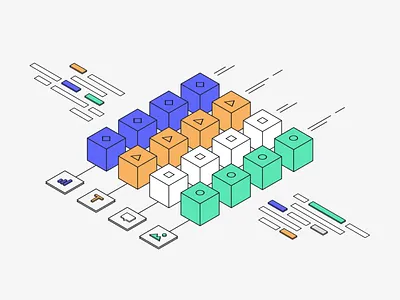 Structured Data for SEO The Quick Guide 3d blog branding data guide illustration isom isometric ui ux web
