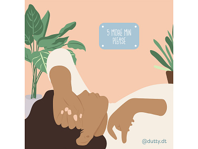 Inktober'20 - Sleep design flat design flatdesign illustration illustrator logo ui vector vector art vector illustration