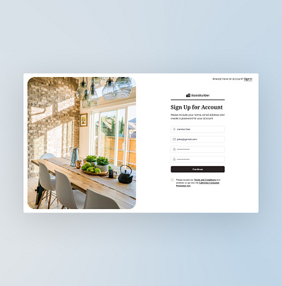 BasisBuilder: A better way to keep track of your improvements app dashboard design figma graphs investment metrics mobile onboarding real estate sign up ui ui design ux visual