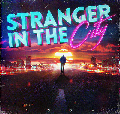 Stranger in The City architectural concepts artwork childhood conceptart design digital 2d digital 3d fan art illustration rachid lotf rachidlotf stranger in the city