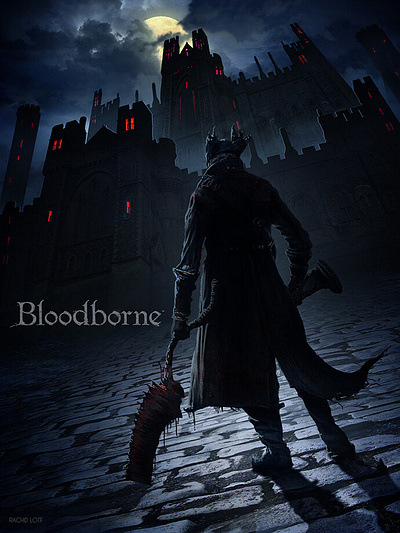 Bloodborne architectural concepts artwork bloodborne childhood conceptart design digital 2d digital 3d fan art illustration rachid lotf rachidlotf