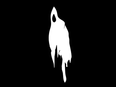 Ghost logo (for sale) dementor logo ghost icon ghost logo scary logo spooky logo