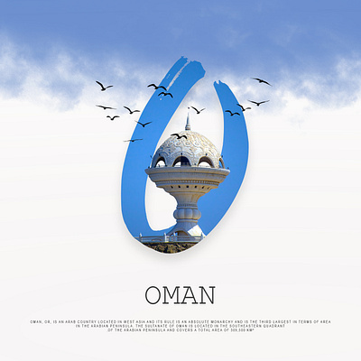 OMAN 3d animation creative design graphic design illustration letters logo manipulation motion graphics post social media ui