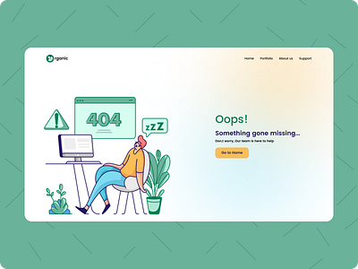 404 Page 404 page 999watt branding design error page graphic design illustration logo ui ux web design yellow