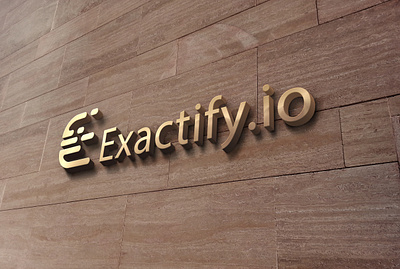exactify.io branding graphic design logo