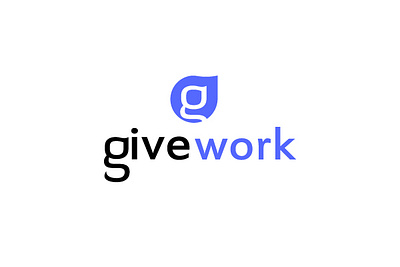 logo web give work branding businesslog graphic design logo logoapp logobuisness logotype logoweb