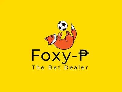 Foxy-P logo design 3d logo business logo company logo graphic design logo minimalist logo modern logo typography unique logo