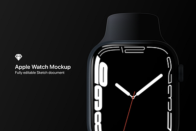 (Free) Apple Watch Mockup 2022 apple design free illustration mockup sketch ui vector watch
