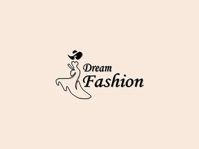 dream fashion branding feminimlogo graphic design logo logobuisness logofashion