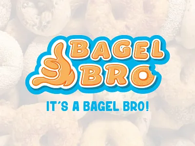 Bagel Bro Food Truck Logo bagel bagel brah bagel logo bagels brah bro food truck foodtruck
