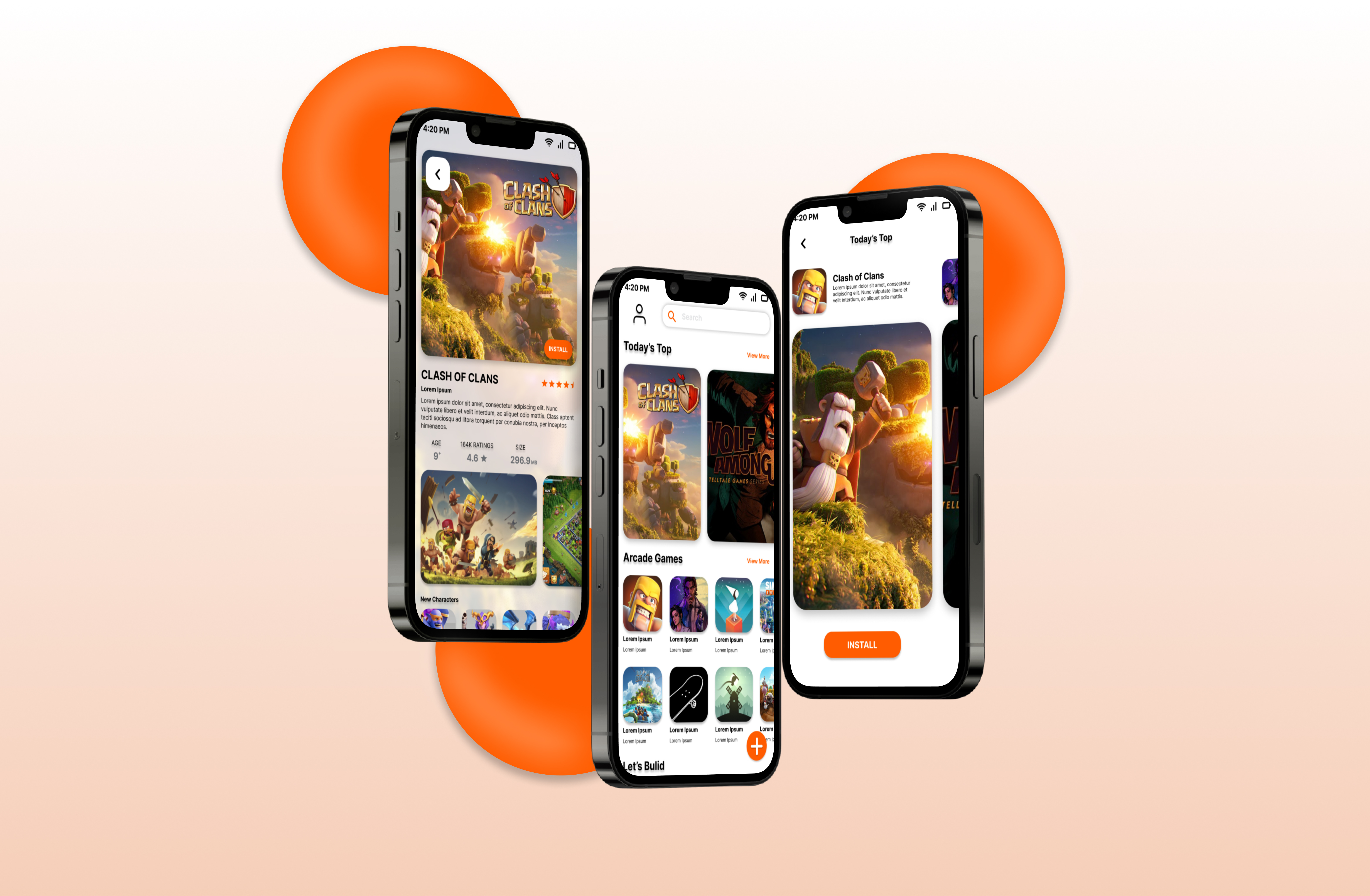 Example of Mobile App UI UX Design