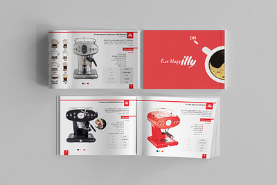 illy catalouge branding catalouge graphic design