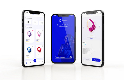 Audiozac app app desing design ecommerce app design graphic design mobile uiux ui uiux uiux design ux