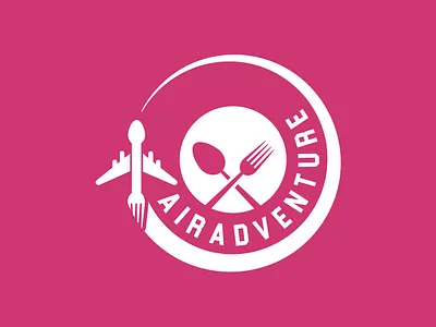 AirAdventure (food&travel) logo design logo troll wars