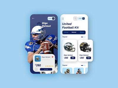 United Football Kit app app desing ui ux