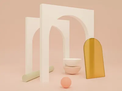 GLASS Experiment_02 3d 3dart 3dblender 3ddesign 3dmodel 3drender animation blender blender3d creative graphic design illustration minimal model motion graphics render shape ui uidesign uitrend