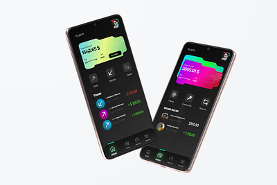 Wallet application app app desing branding design ui uiux design ux