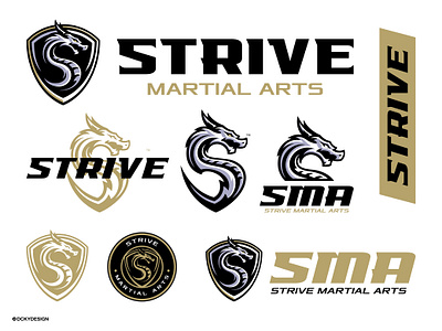 STRIVE MARTIAL ARTS branding design dragon design dragon logo dragon mascot esportlogo esports gaminglogo illustration logo logo dragon martial arts martial arts logo mascot mascot logo sports brand sports branding sports design sports mascot taekwondo logo