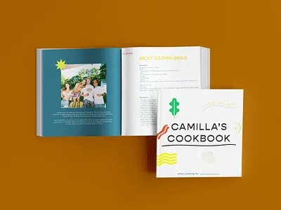 Camilla's Cookbook book cookbook cooking design recipes