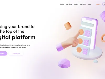 Website UI UX app branding business design graphic design illustration logo typography ui ux vector website