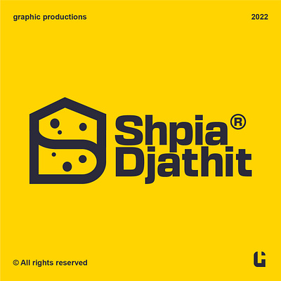 LOGO DESIGN CONCEPT FOR SHPIA DJATHIT(Home of Cheese) 3d animation branding design graphic design logo motion graphics ui