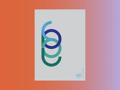 c o o l gradient logotype poster type type poster typography