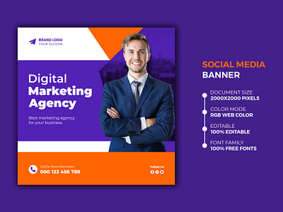 Corporate Social Media Banner Design banner design branding corporate flyer corporate social media banner design facebook graphic design instagram social social media social media ad social media background social media banner social media banner design social media marketing social media post social media template web banner website banner