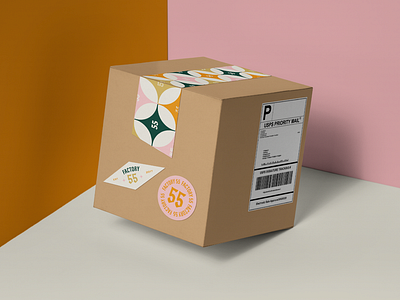 Factory 55 Packing Design branding design graphic design logo