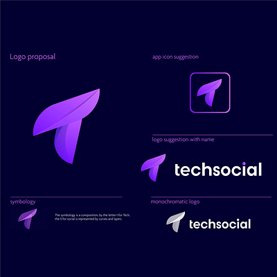 tech logo 3d animation branding creative design design graphic graphic design icon illustration logo logo design logodesign motion graphics ui