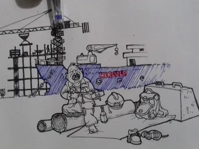 Ship-Yard Worker