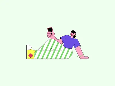 Girls I 2d art adobe illustrator behance character character design character designer design dribbble flat character flat design flat illustration freelance illustrator girl character illustration illustrator procreate vector vector character women vector