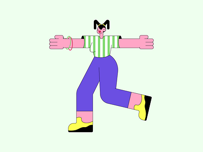 Girls V 2d art adobe illustrator behance character character design character designer design dribbble flat character flat design flat designer flat illustration girl character illustration illustrator procreate vector vector art women character women vector