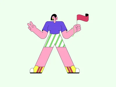 Girls III 2d art adobe illustrator behance character character design design dribbble flat design flat illustration flat illustrator freelance illustrator girl character illustration illustrator procreate vector vector art vector character vector illustration women vector