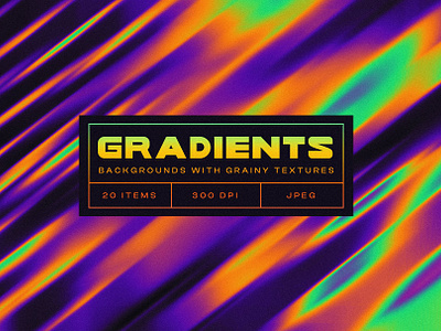 Grainy Gradient Backgrounds Vol.4