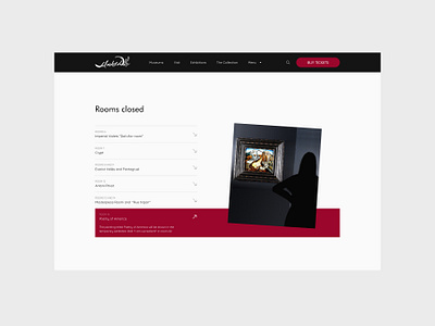 Salvador Dalí Theatre-Museum concept design museum redesign salvador dali ui user experience user interface ux website