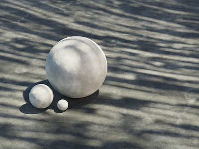 Rocks 3d blender illustration modeling rocks shapes